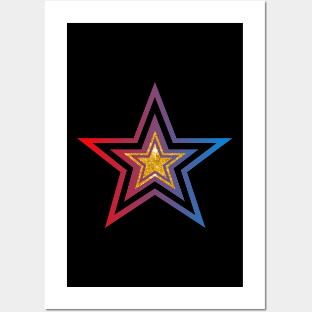 GOLDEN STAR Wall Art by Vox & Lux